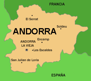Andorramapa